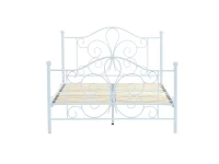 Кровать 140x200 PANAMA 140 белая pilt 3