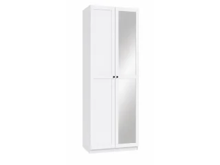 Riidekapp BEN 2D+1HDF+1PGL - Valge pilt