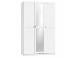 Riidekapp BEN 2D+1D+2HDF+1PGL - Valge
