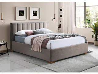 Кровать 180x200 HAZEL бежевая - с подъемным механизмом pilt