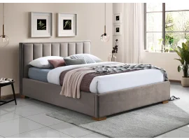 Кровать 180x200 HAZEL бежевая - с подъемным механизмом