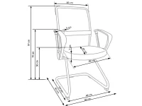 Рабочее кресло VIRE SKID pilt 6