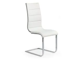 Стул K-104 белый/серый pilt