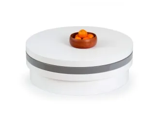 Журнальный стол MICHELLE бело-серый pilt