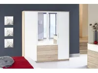 Voodi 140x200 MILO 08 öökappidega pilt 6