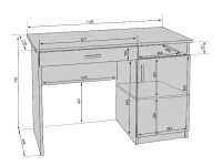 Стол компьютерный STELLA pilt 3