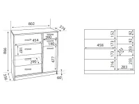 Тумба для обуви SZAFKA 09 pilt 3