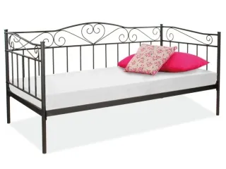 Кровать 90x200 BIRMA черный pilt