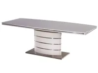 Pikendatav laud FANO 160 valge pilt 2