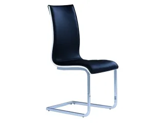 Стул H-133 черный/белый pilt