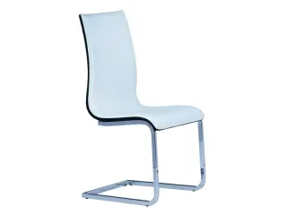 Стул H-133 белый/черный pilt