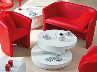 Журнальный стол FABIOLA белый pilt