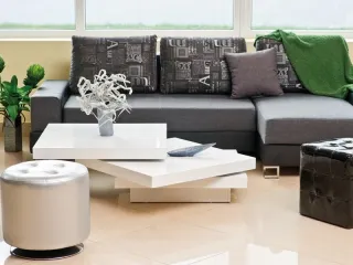 Журнальный стол TRISTA белый pilt