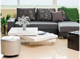 Журнальный стол TRISTA белый