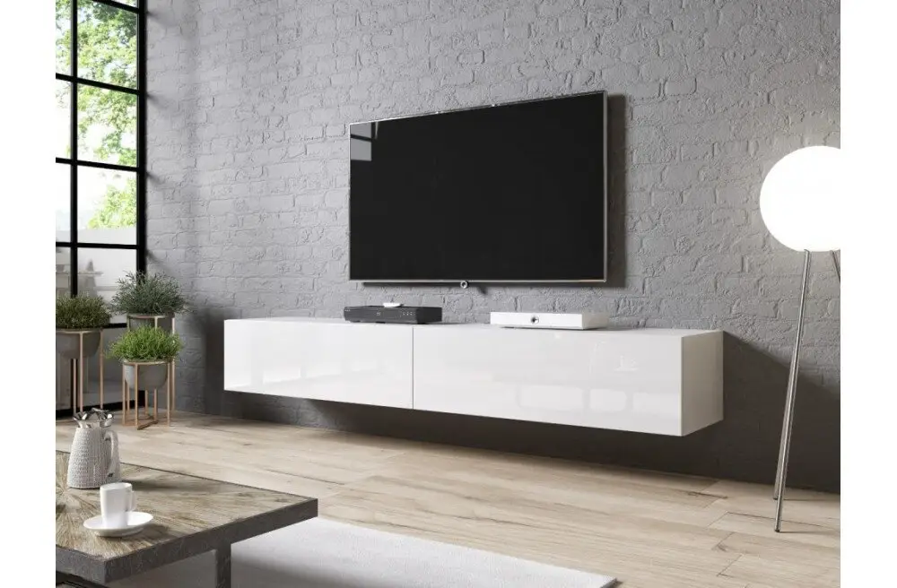 TV-alus SLIDE 200 valge pilt